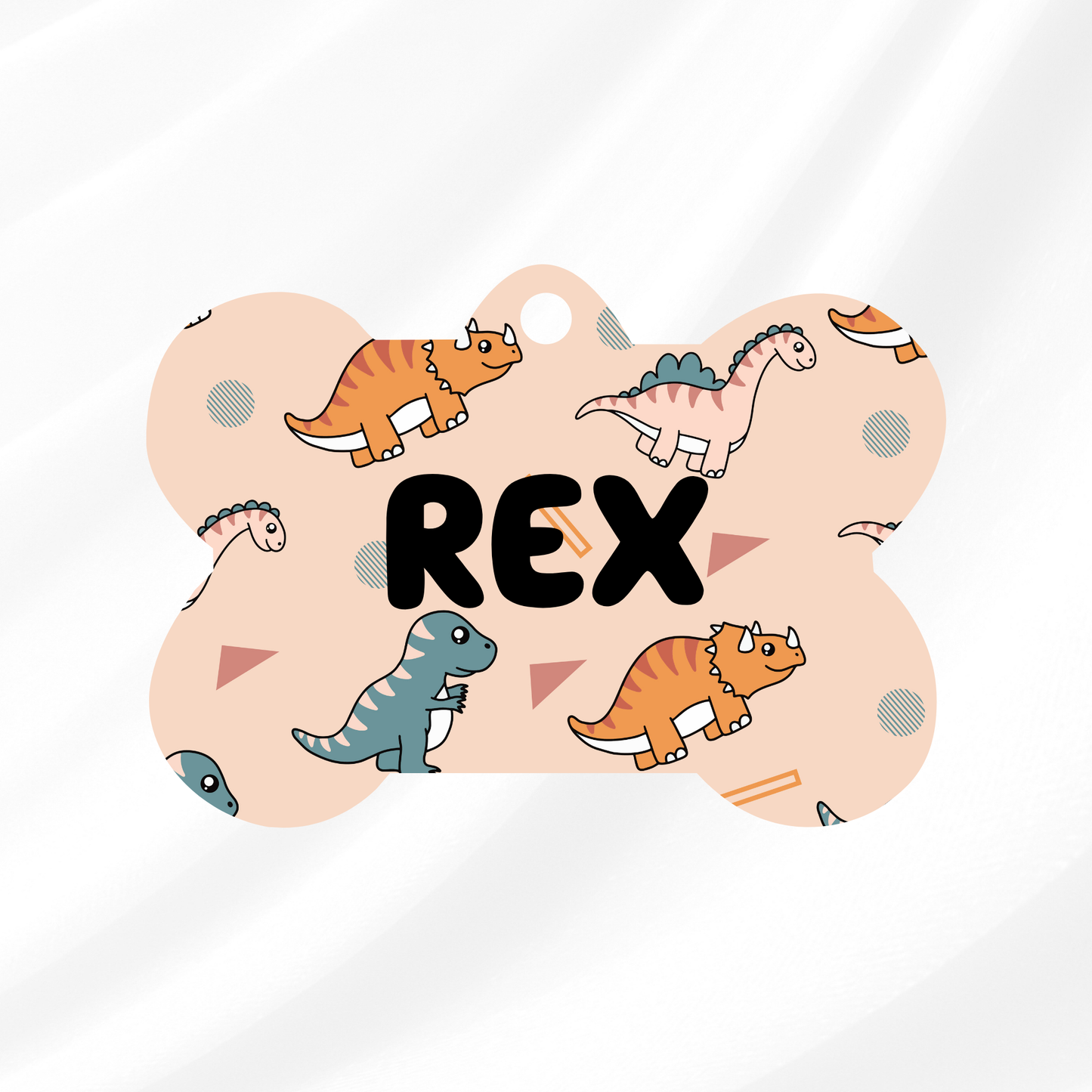 DIno Pet ID Tag