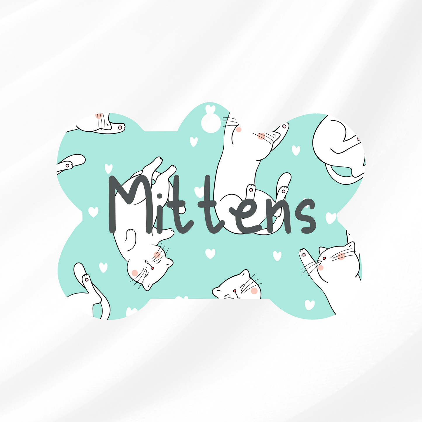 Pretty Kitty Pet ID Tag