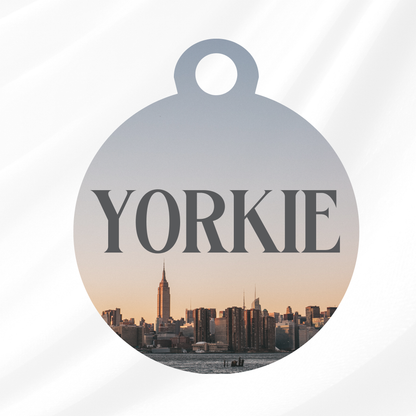 New York New York Pet ID Tag