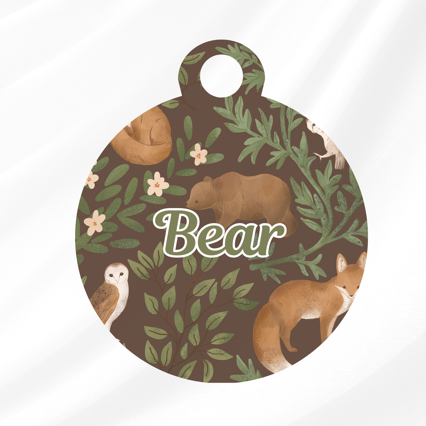 Woodland Way Pet ID Tag