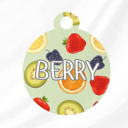 Tutti Fruity Pet ID Tag