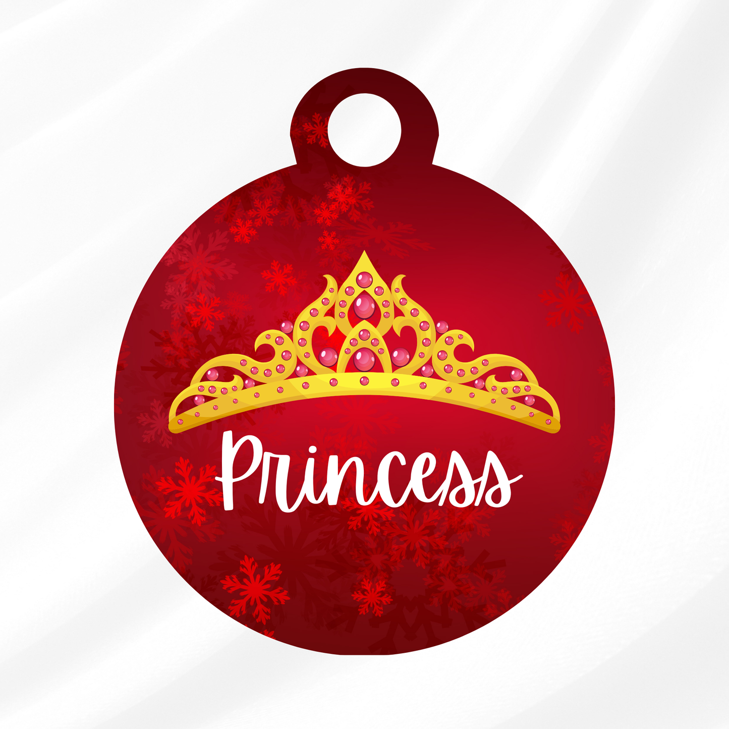 Pretty Princess Pet ID Tag