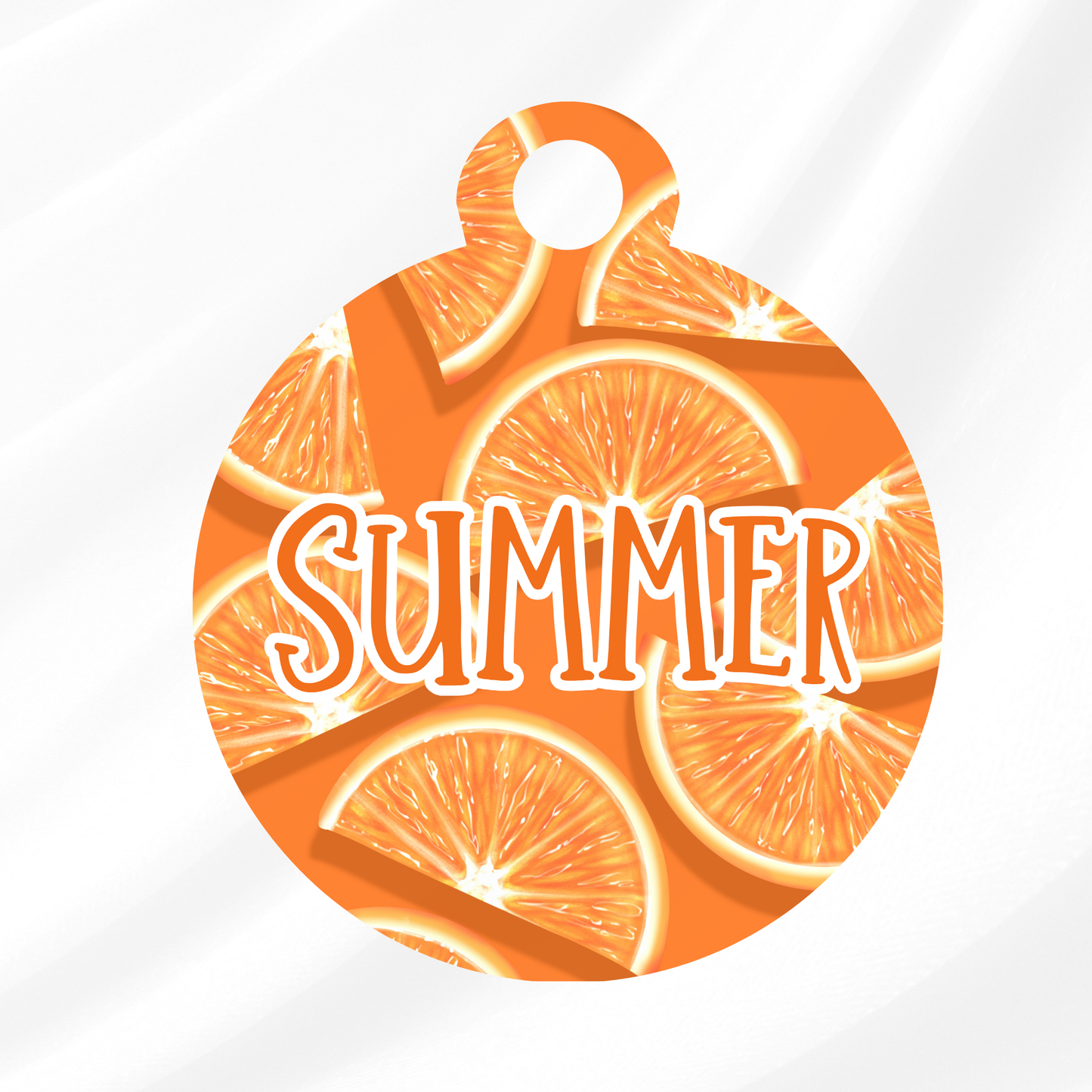 Slice of Summer Pet ID Tag