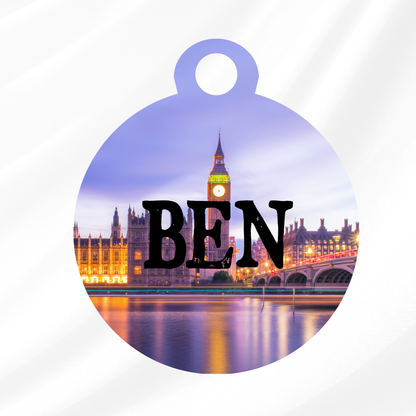 Big Ben Pet ID Tag