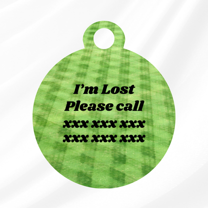 Golf Days Pet ID Tag