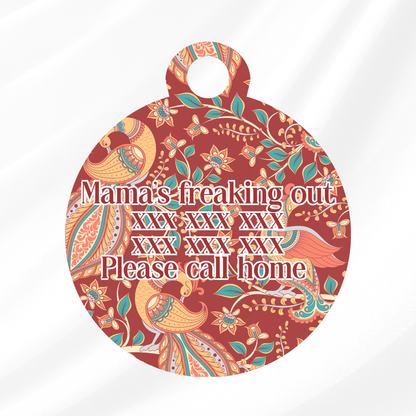 Boho Beauty Pet ID Tag