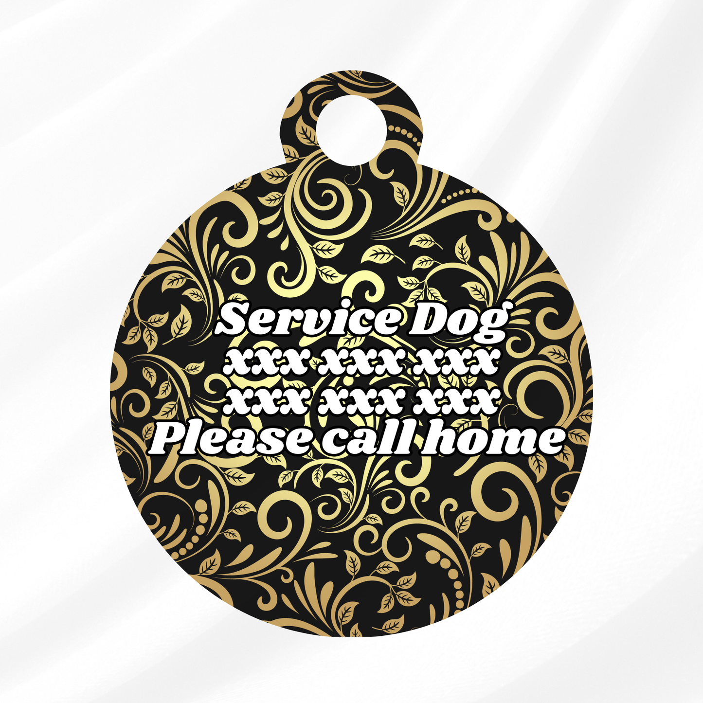 Gatsby Pet ID Tag