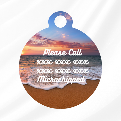 Ocean Pet ID Tag