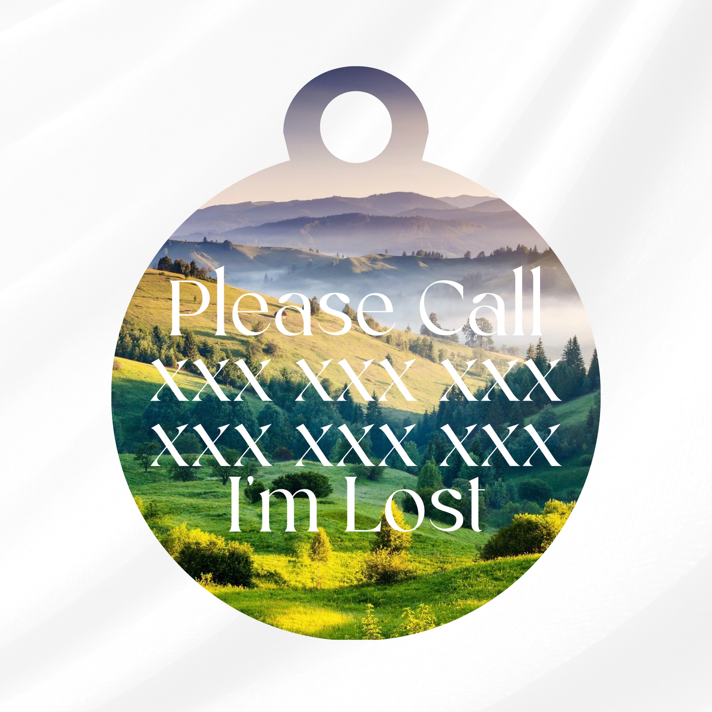 Rolling Hills Pet ID Tag