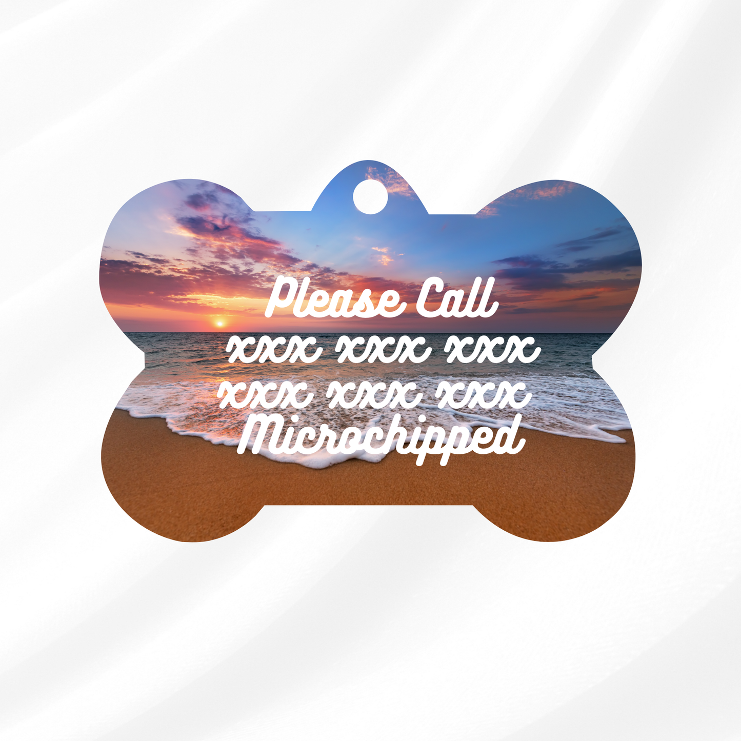 Ocean Pet ID Tag