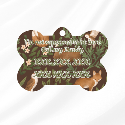 Woodland Way Pet ID Tag