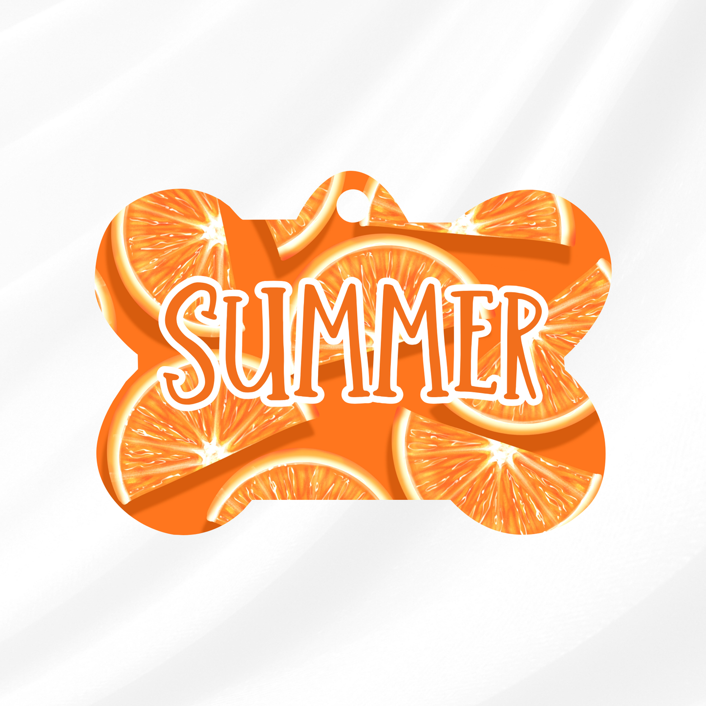 Slice of Summer Pet ID Tag