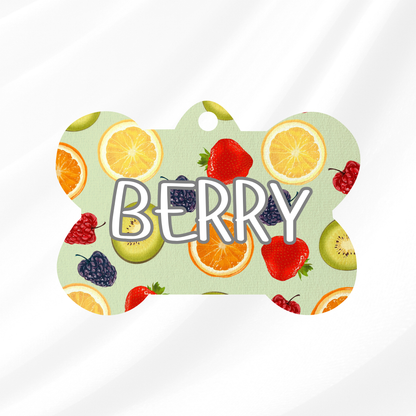 Tutti Fruity Pet ID Tag