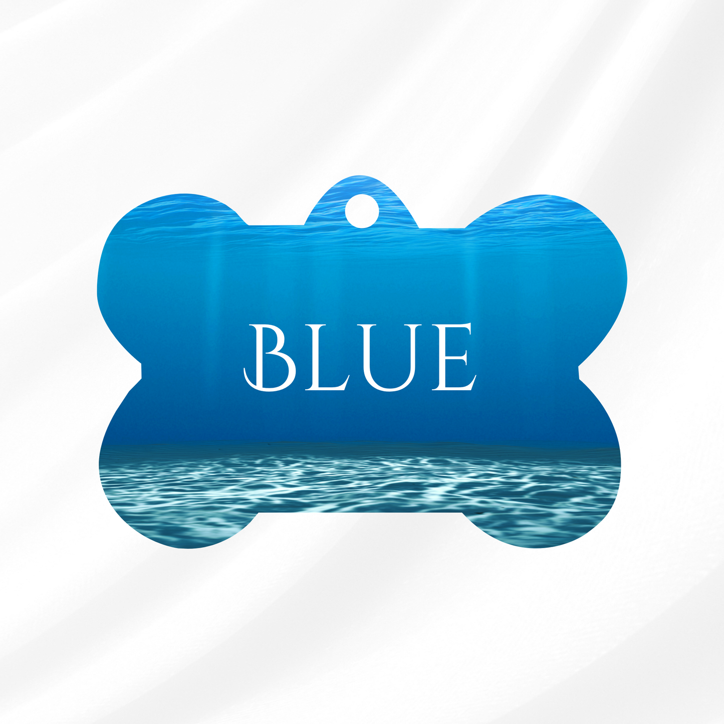 Deep Blue Sea Pet ID Tag