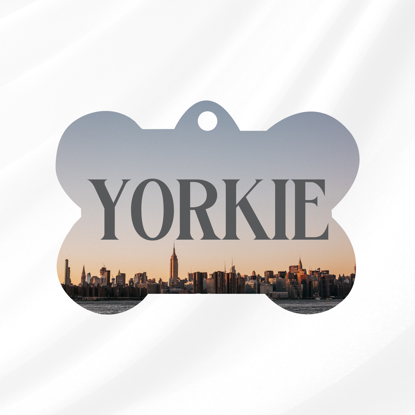 New York New York Pet ID Tag