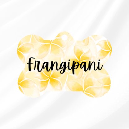 Frangipani Dreaming Tag