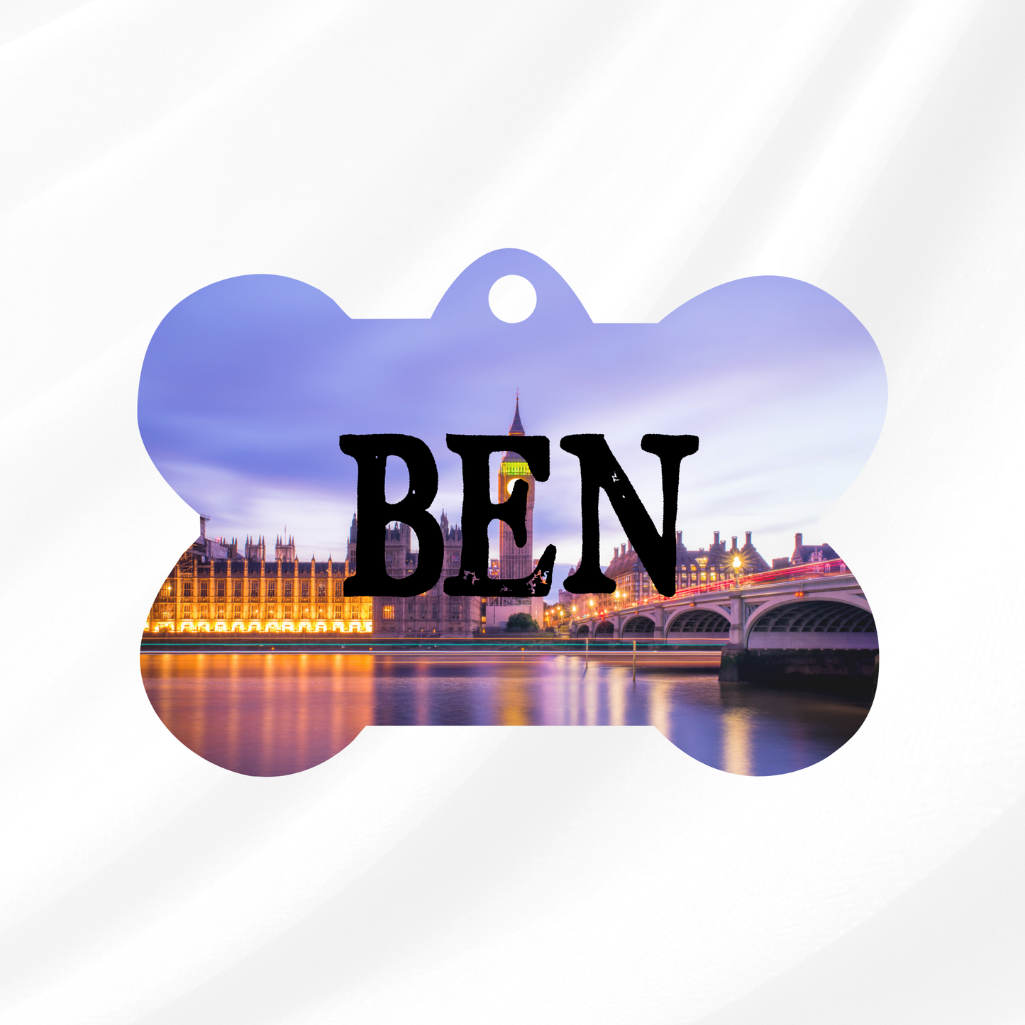 Big Ben Pet ID Tag