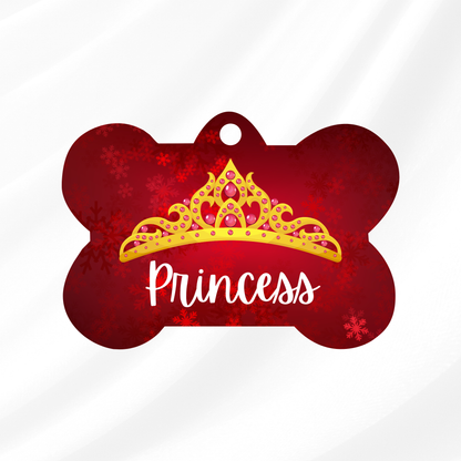 Pretty Princess Pet ID Tag