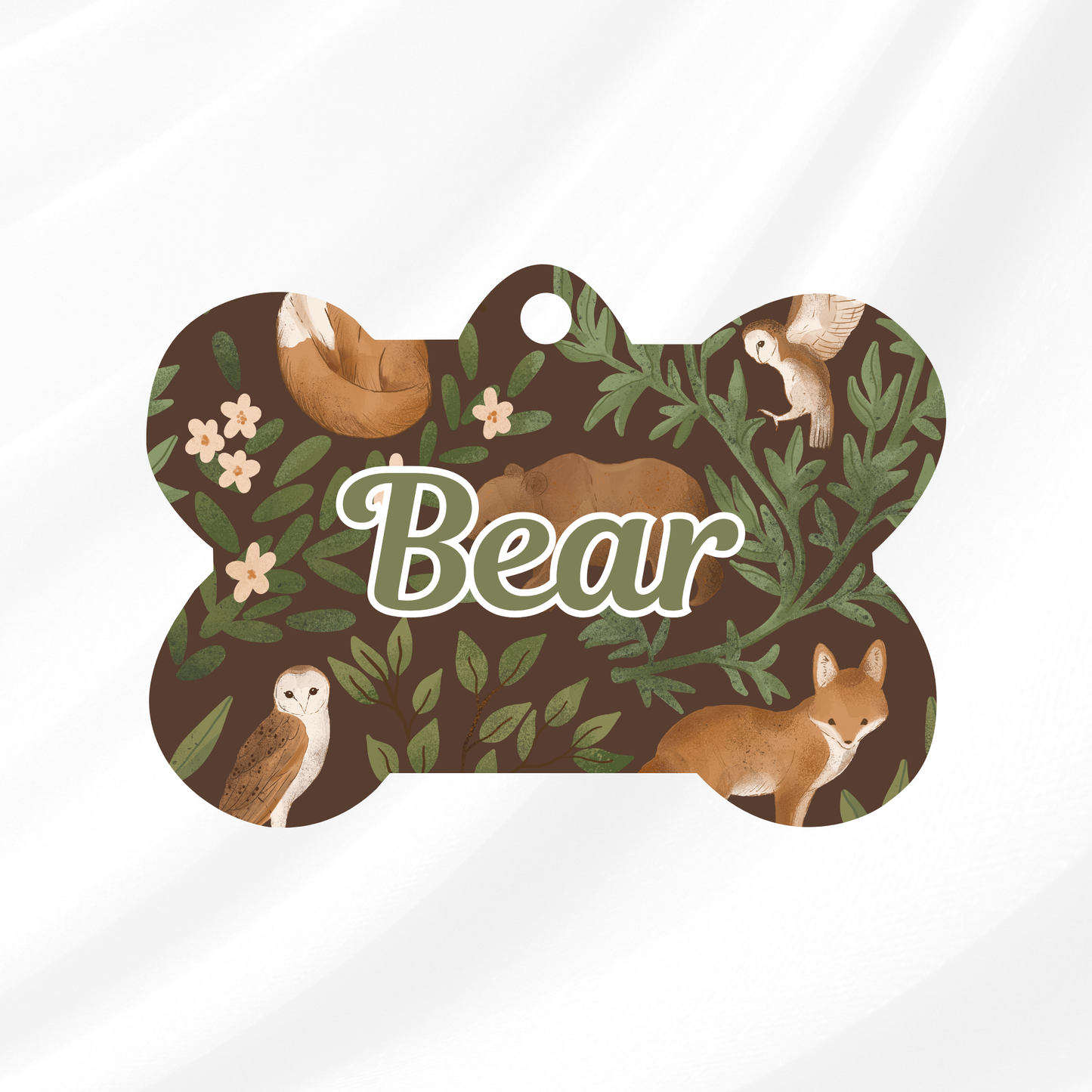 Woodland Way Pet ID Tag