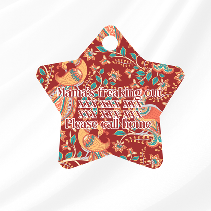 Boho Beauty Pet ID Tag