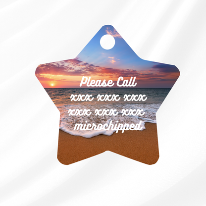 Ocean Pet ID Tag