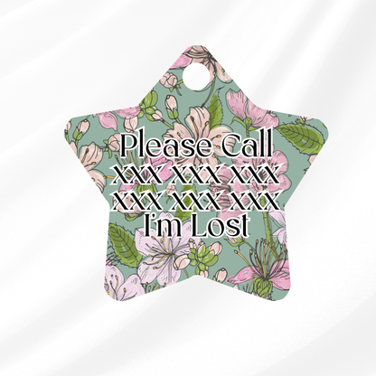 Fleur Pet ID Tag