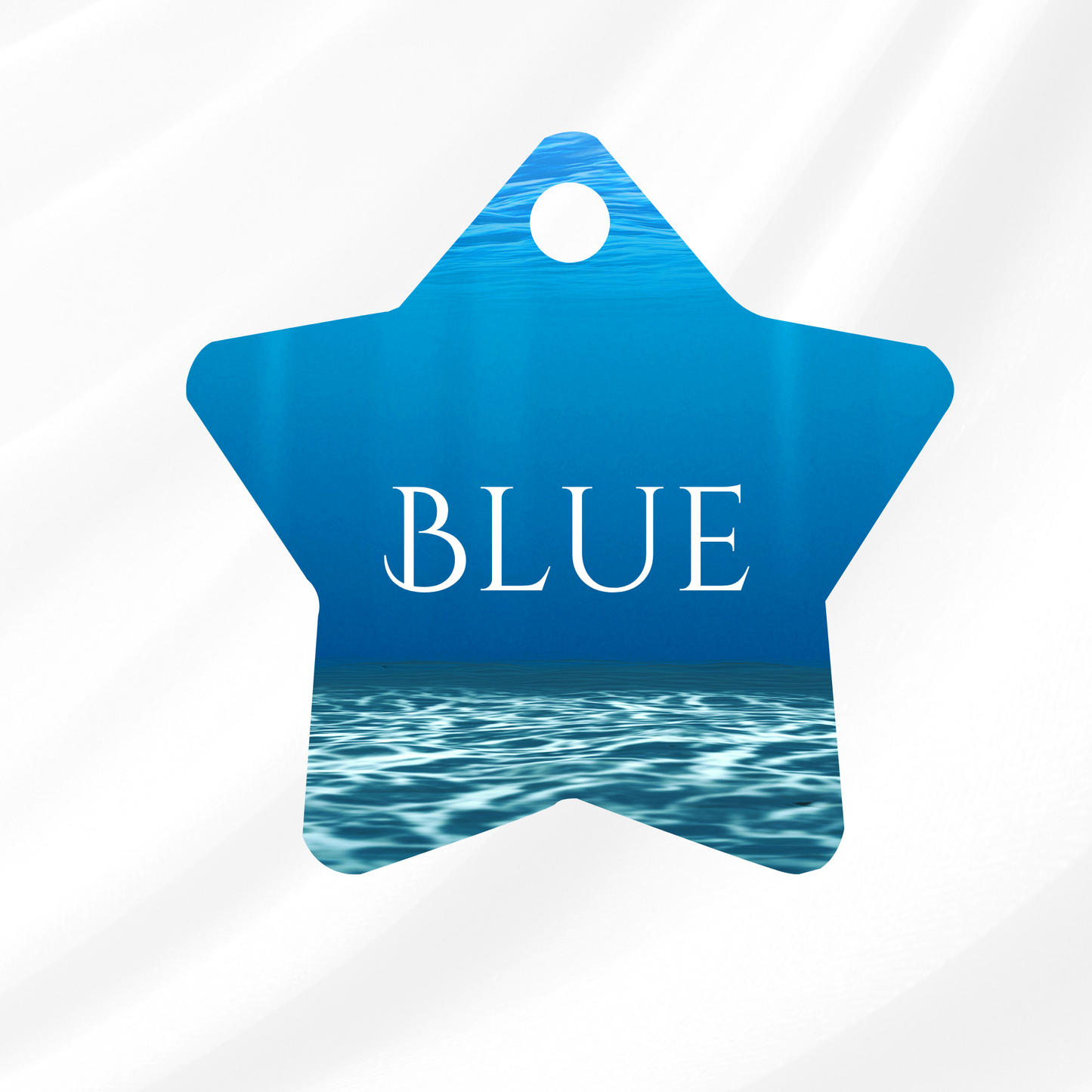 Deep Blue Sea Pet ID Tag