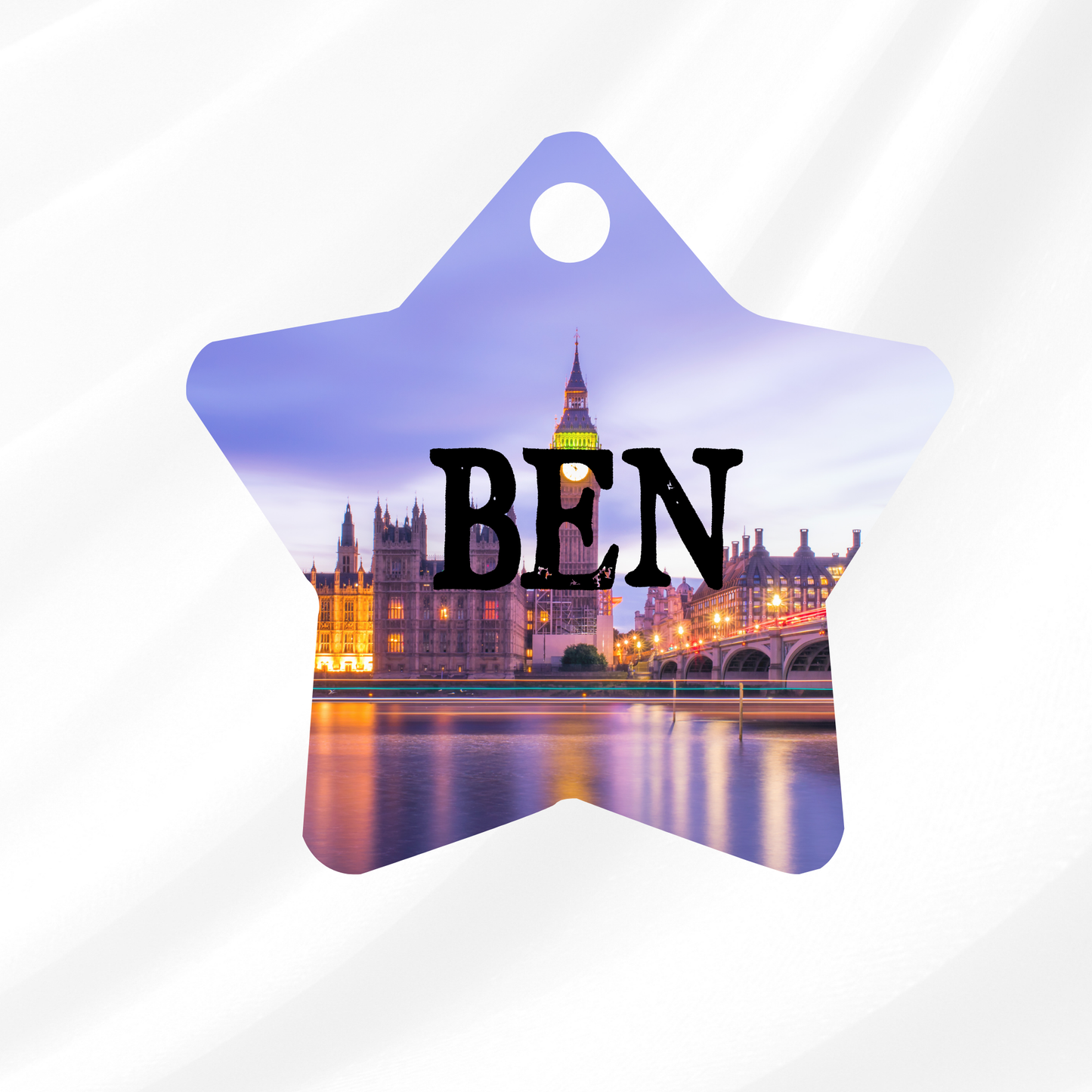 Big Ben Pet ID Tag