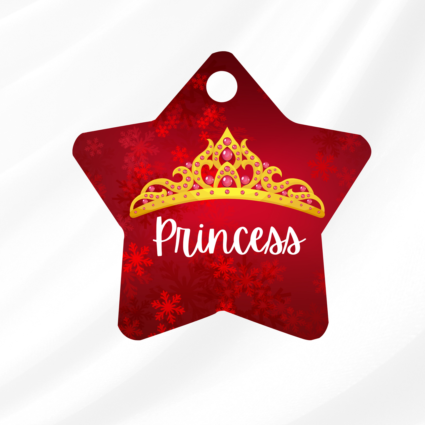 Pretty Princess Pet ID Tag