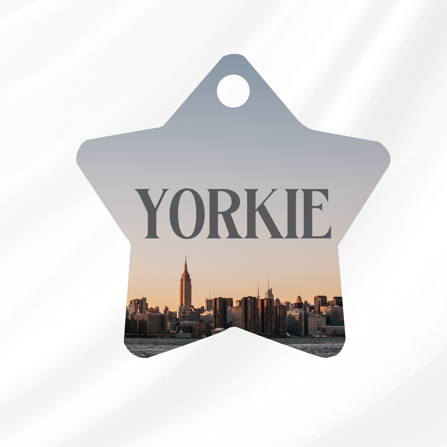 New York New York Pet ID Tag