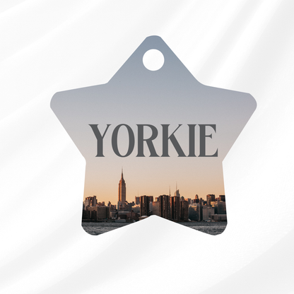 New York New York Pet ID Tag