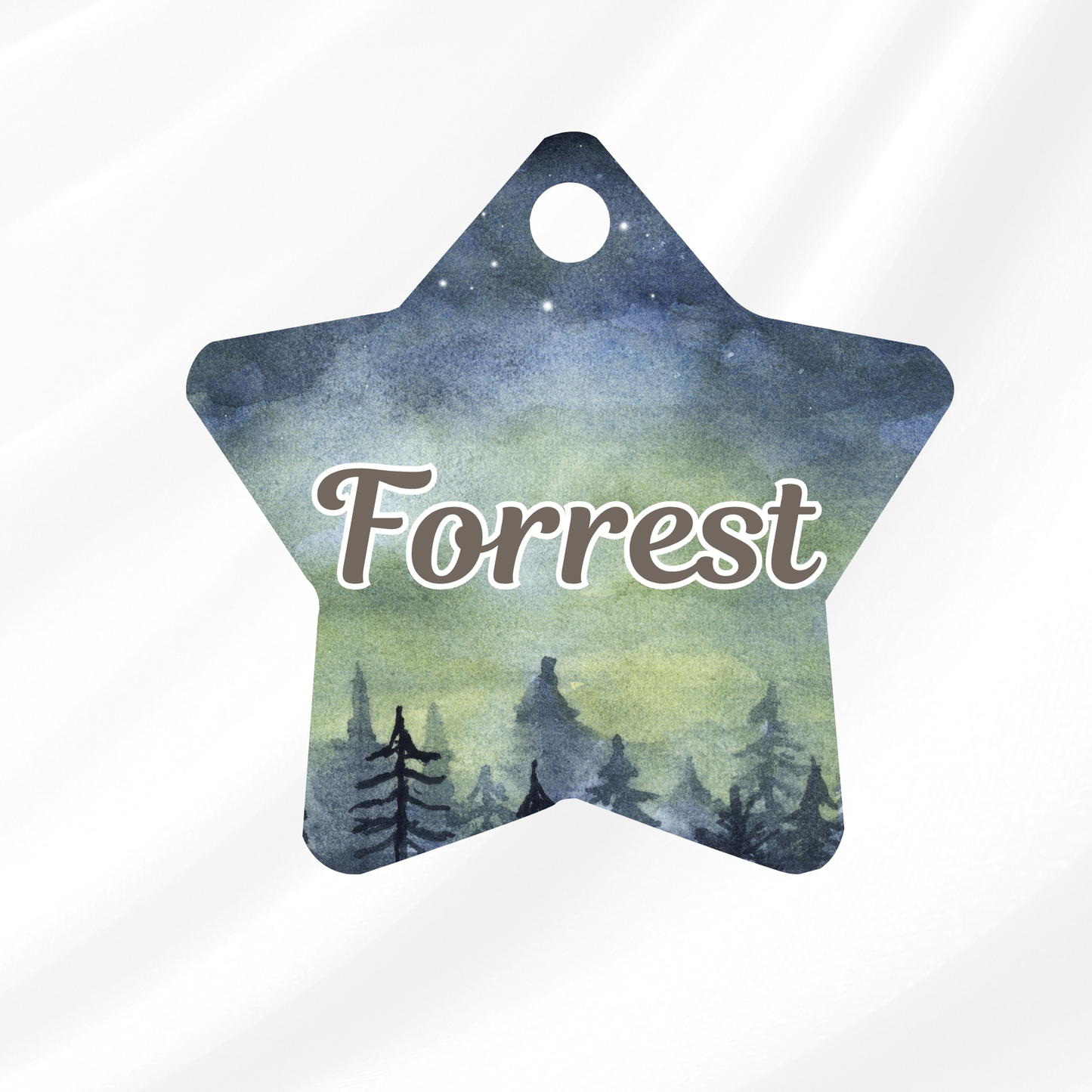 Wild Stars Pet ID Tag