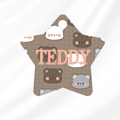 Teddy Pet ID Tag