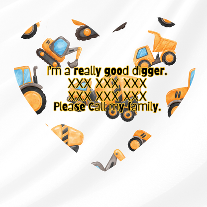 Digger Pet ID Tag