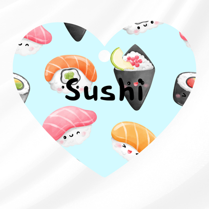 Blue Sushi Pet ID Tag